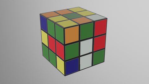 Rubik's cube LOD