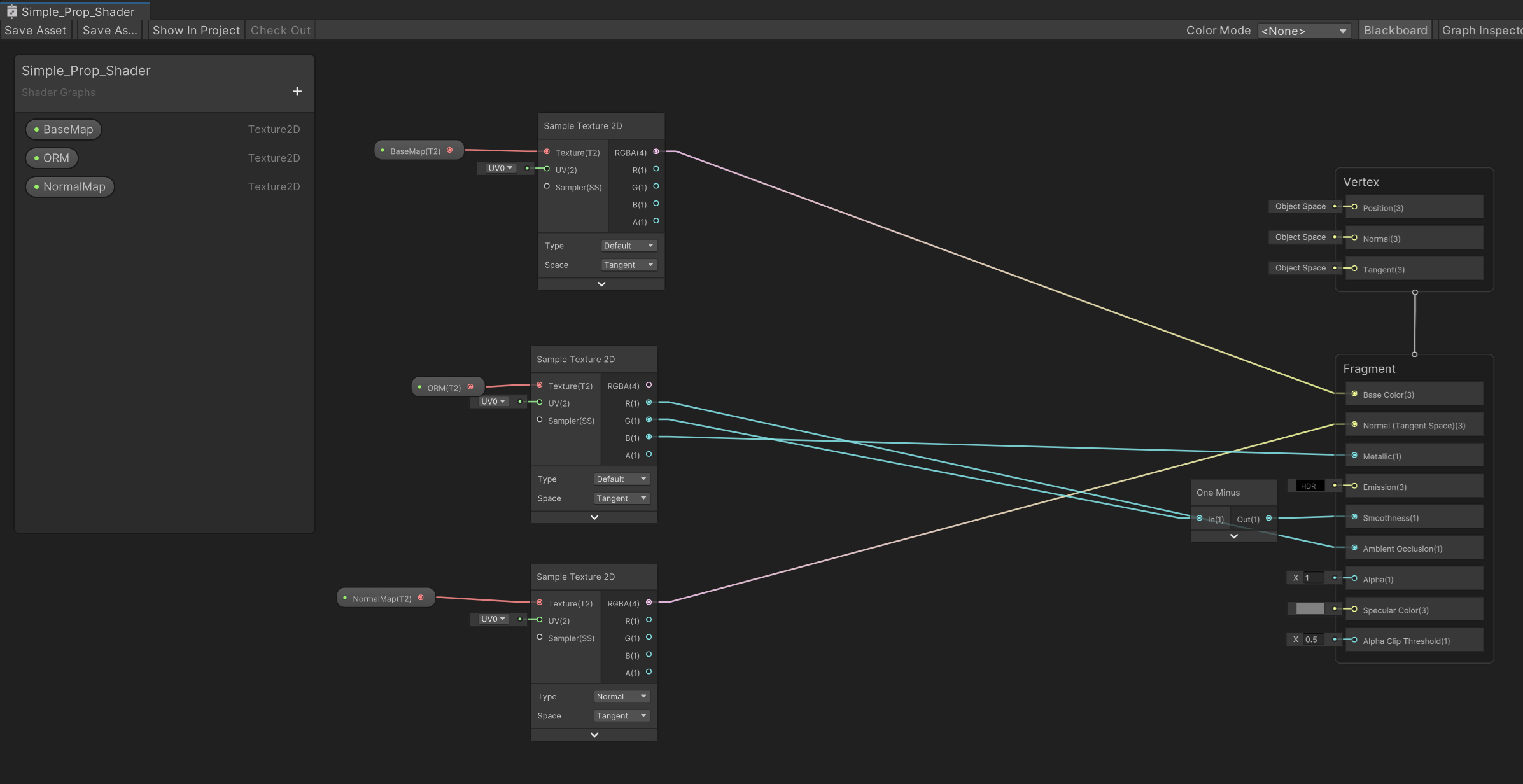 Unity shader graph.