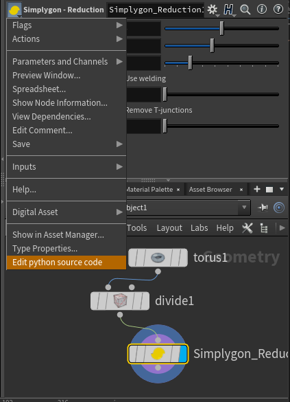 Show source in Houdini.