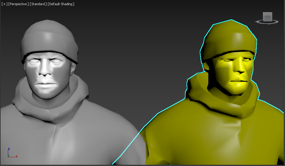 Yellow game character.